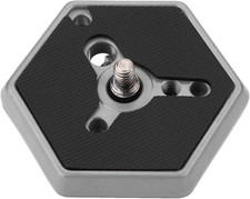 Camera Hexagonal Quick Release Plates, 3049 1/4" Screw Adapter Camera Accessorie