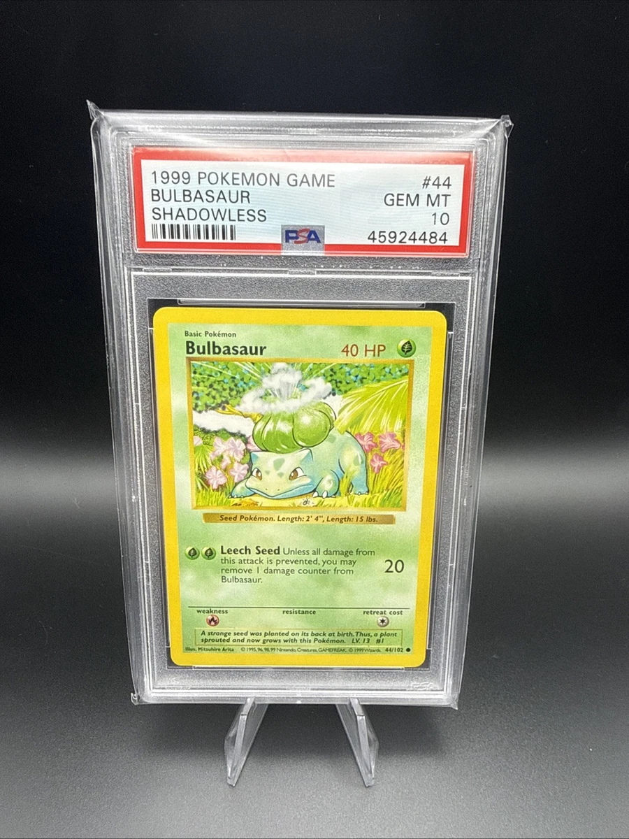 25+ Bulbasaur 044/102 Base Set (Shadowless) for sale | Updated Oct