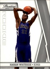2010-11 Panini Prestige Rookie Card RC #203 Hassan Whiteside. rookie card picture