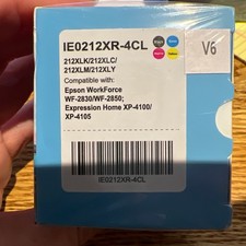 4PK 212XL T212XL Ink Cartridges For Epson WorkForce WF-2830 WF-2850 XP-4100 4105
