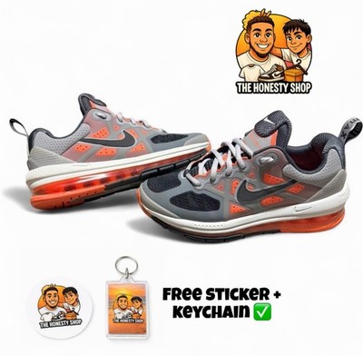 Nike Air Max Genome Grey Mango Men's Size 5Y (Fits Women's 6.5-7) Great Condo