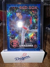 2024 Topps Update Series Blue Holo Foil #US268 Naoyuki Uwasawa 900/999 (RC)