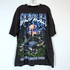 Kendrick Lamar and SZA T-Shirt XL National Tour Gloria Skyline Black Concert Tee