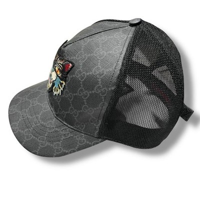 GUCCI logo angrycat trucker cap | eBay