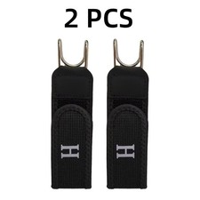 2 Pack Buckleless Elastic Belt Adjustable Waist Belt for Men Women