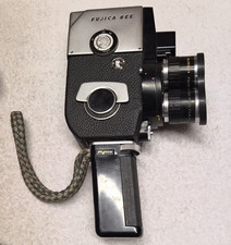 Fujica 8EE Standard 8mm Non Reflex Vintage Movie Camera Black