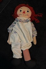 Vintage Large Knickerbocker Raggedy Ann Annab...