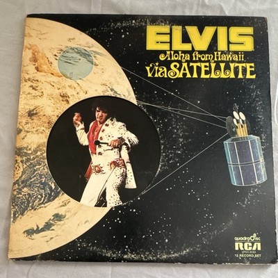 Elvis Presley - Aloha from Hawaii via Satellite - 1972 RCA Vinyl 2LP  QuadraDisc