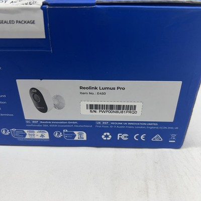 REOLINK 4MP WiFi Security Camera Outdoor Spotlight Two Way Audio Smart AI Motion