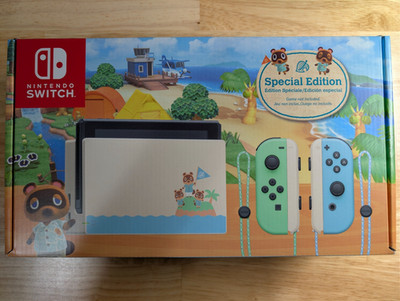 Nintendo Switch HAC-001(-01) Animal Crossing: New Horizon Special Edition - 32GB