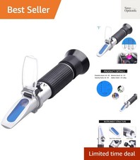 Antifreeze Refractometer 3-in-1 Antifreeze Coolant Tester For Checking Freez...