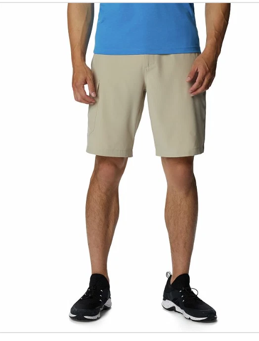 Columbia UPF 50 10" Eaglecrest Cargo Shorts Mens Size 36 Fossil Omni Shade NWT
