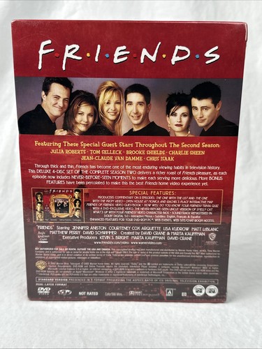 Friends - The Complete Second Season (DVD, 2002, 4-Disc Set, Four Disc Set) - Picture 3 of 6