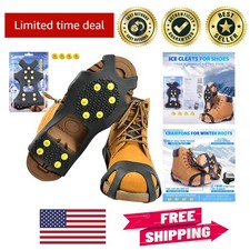 Lightweight Ice Cleats for Shoes - Ultimate Snow Grips for Safe Winter Walking
