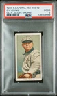 1909-11 T206 Baseball With Glove Cy Young #NNO PSA 2