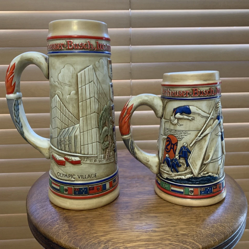 1984 Olympic Commemorative Steins. - Image 4 of 4