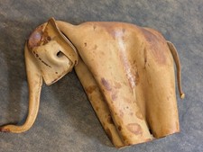 Originaler Deru-Lederelefant---Vintage---28cm---aus Nachlass !