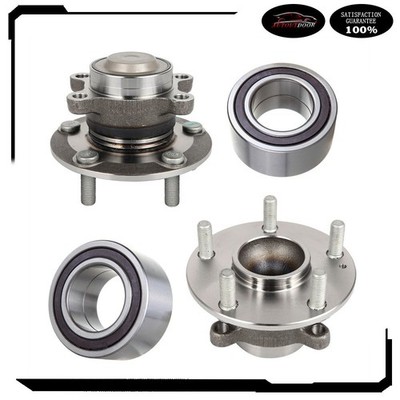 4Pcs Front & Rear Wheel Hub Bearings For Honda Civic 2016-2020 Insight 2019-2020