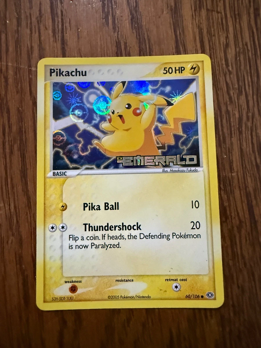 Pokémon TCG EX Emerald Common Collectible Individual Card Games