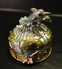 New Swarovski Crystal Dolphin trinket box Last One