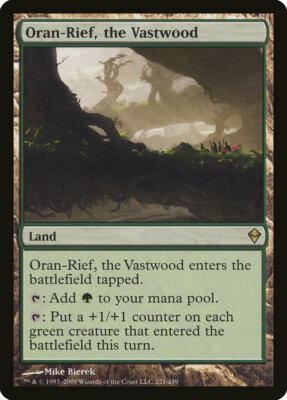 Zendikar (ZEN) regular Rare Oran-Rief, the Vastwood MTG MOL Magic