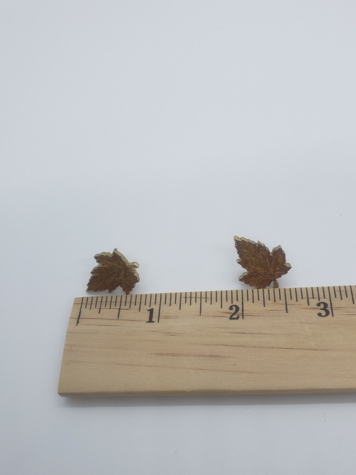 Vintage Maple Leaf Earrings - image 6