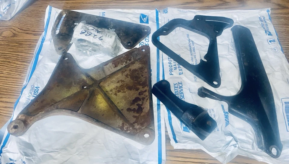 1969-1978 SS402-SS454 Chevelle 69-76 BB chevy ar condicionado suportes GM Original - Imagem 3 de 3