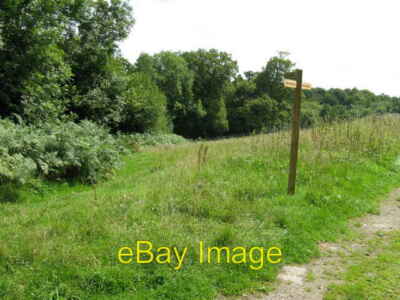 Photo 6x4 Bridleway and footpath junction near Fulling Mill Farm Ardingly c2009