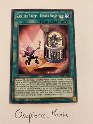 Yu-Gi-Oh! Script Des Abysses - Romantischer Terror LDS2-FR062