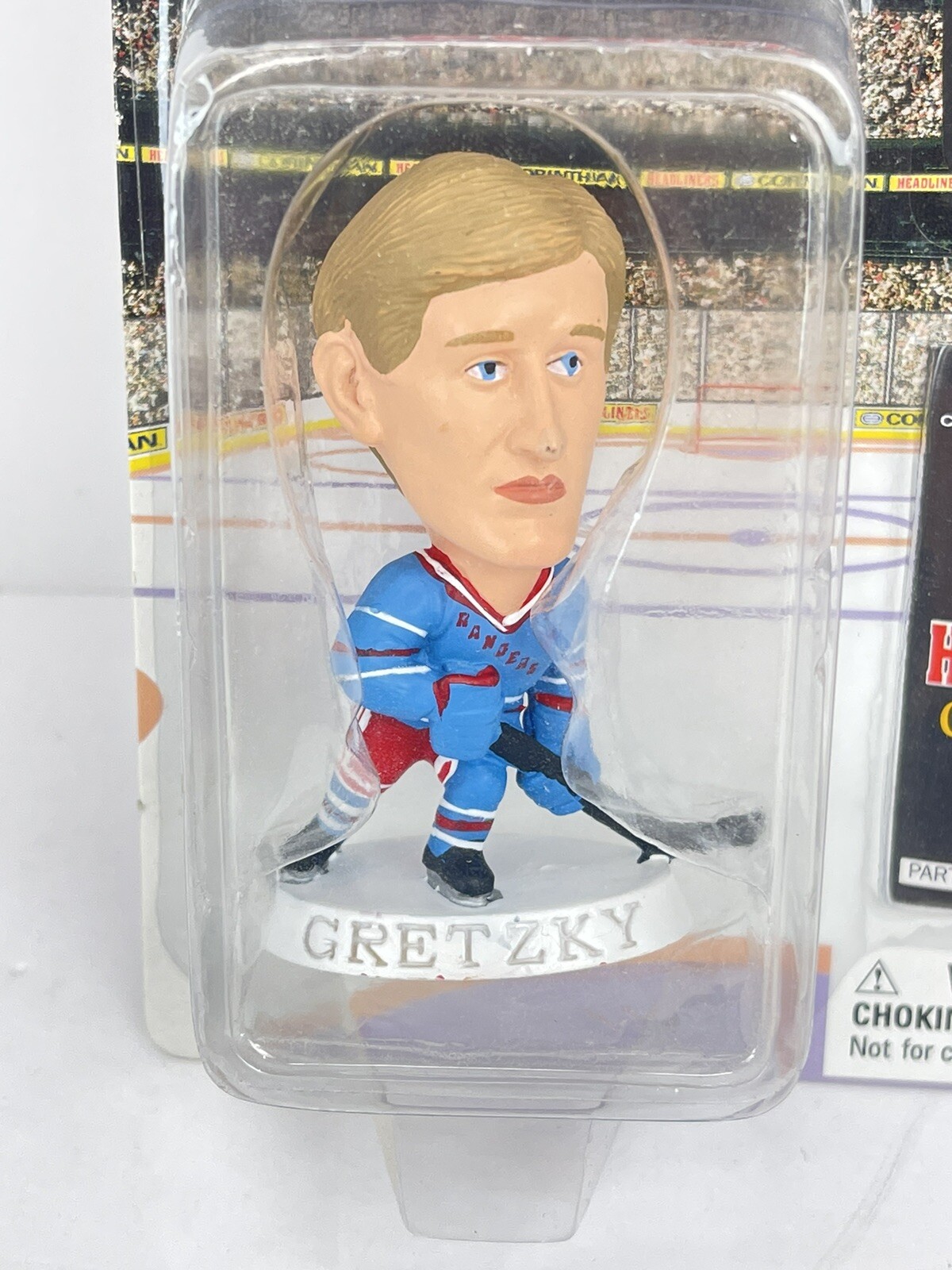 1997 Corinthian Headliners Wayne Gretzky New York Rangers NHL Action