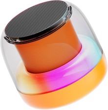 Portable Bluetooth Speaker, IPX5 Waterproof Wireless Speaker with RGB Lightts