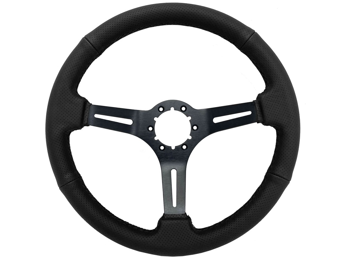 1973-89 Buick Grand National 6-Bolt Perforated Leather Steering