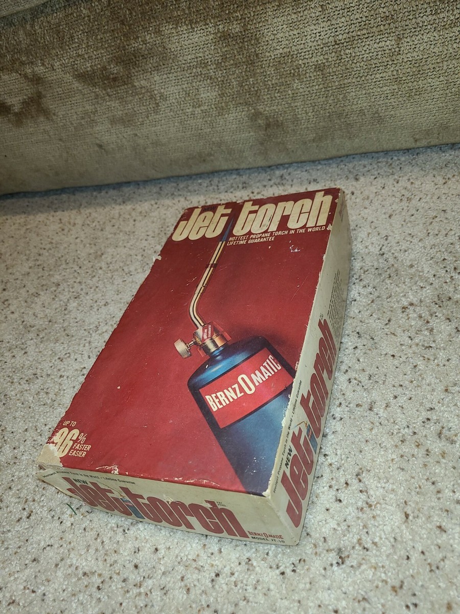 Bernz-o-matic Jet Torch Propane In The Box Vintage | eBay