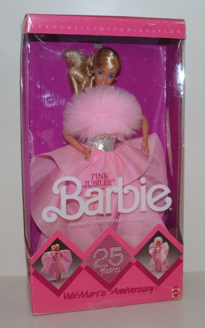 pink jubilee barbie 1987