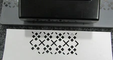 *READ* Stamp'in Up Decorative Lattice Border Edger Paper Punch Edge