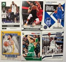 6 CARD Basketball Mystery PACK LOT GUARANTEED AUTO PER PACK See Description