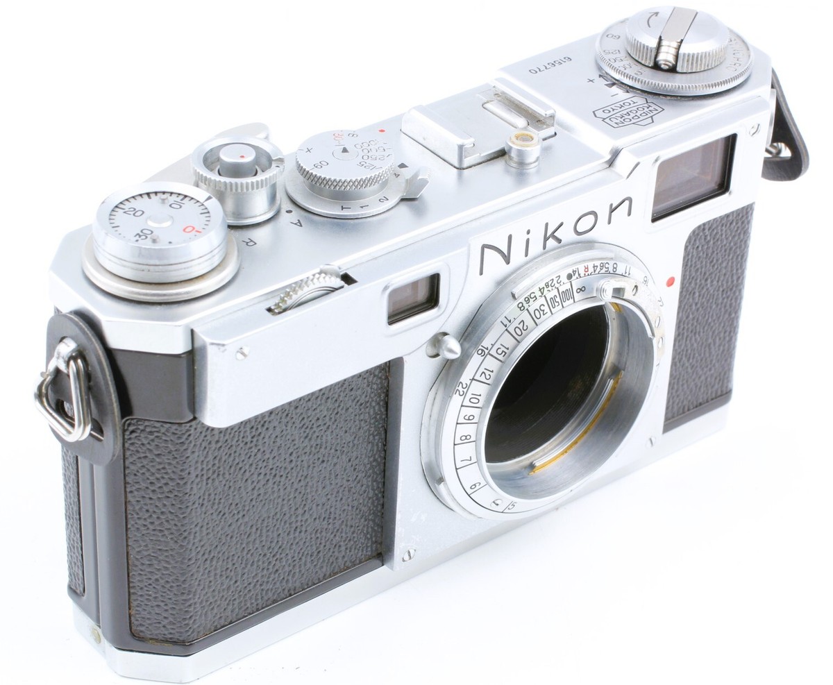 Top MINT w/ Case] Nikon S2 35mm Rangefinder 50mm F1.4 Film Camera