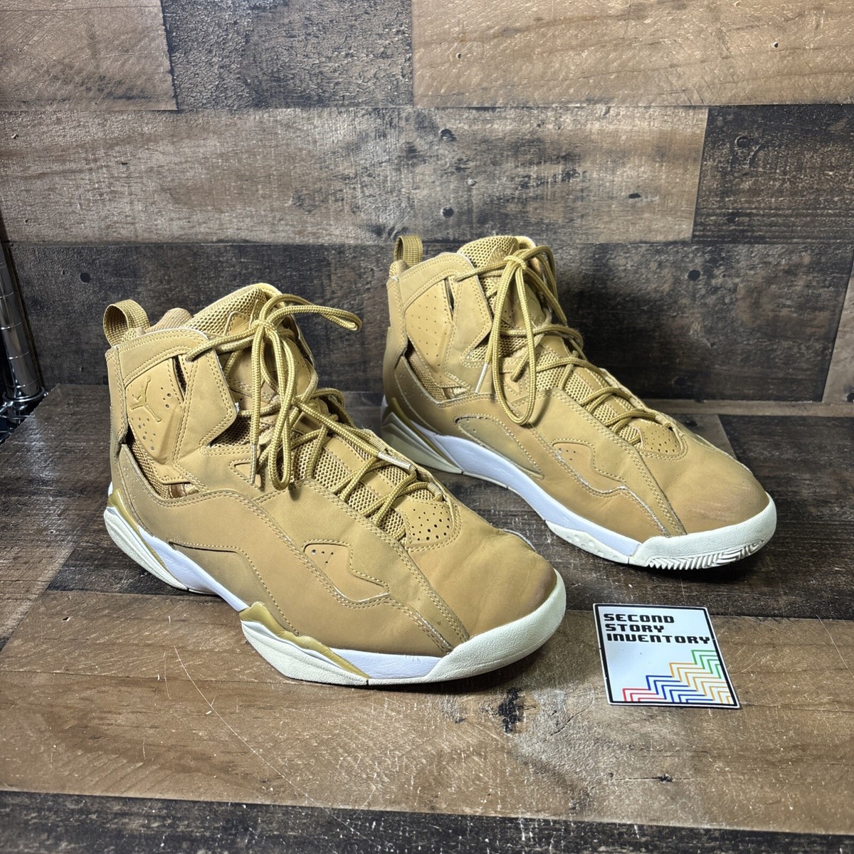 Jordan True Flight Wheat Shoes Sneakers Size 10 342964-725