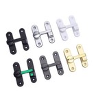 Barn Door Lock Heavy Duty Sliding Barn Door Latch Lock 90/180 Degree Gate Latch