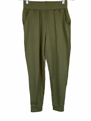 Cuddl Duds Women's Petite Comfort-wear Jogger Pants Solid Vintage Green PXS  Size | eBay