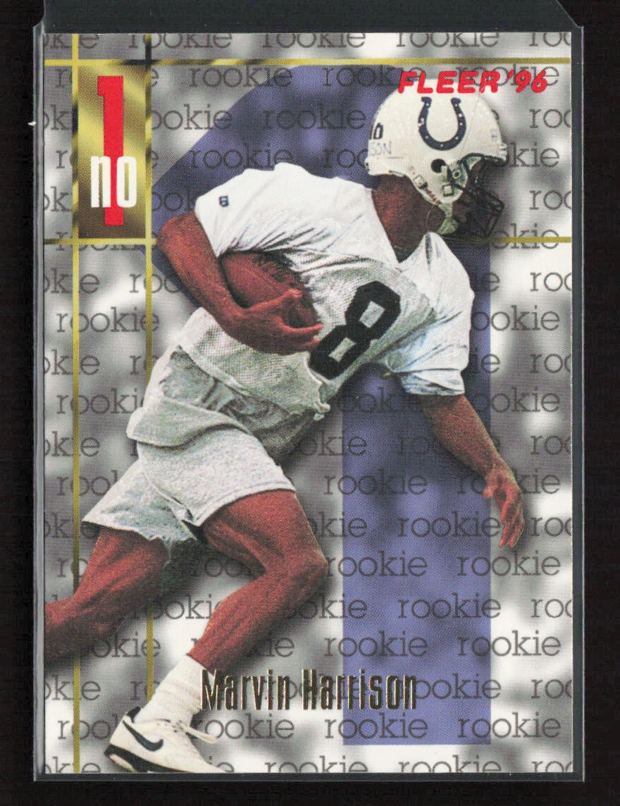 1996 Fleer #159 Marvin Harrison Indianapolis Colts Rookie