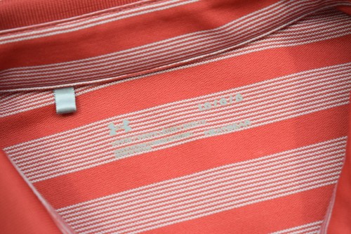 Polo de golf Under Armour rayé HeatGear ample performance manches courtes hommes grand - Photo 8/9