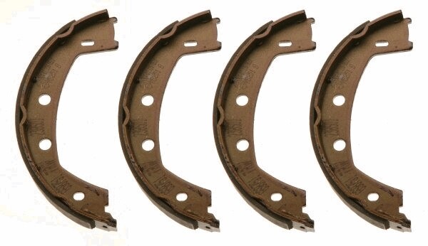 TRW GS8751 Bremsbackensatz, Feststellbremse For Land Rover-image