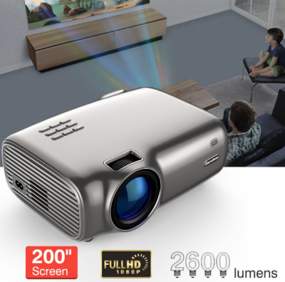 Excelvan BL49 Wifi Connection Home Theater Projector Android 6.0 OS 1080P 200''