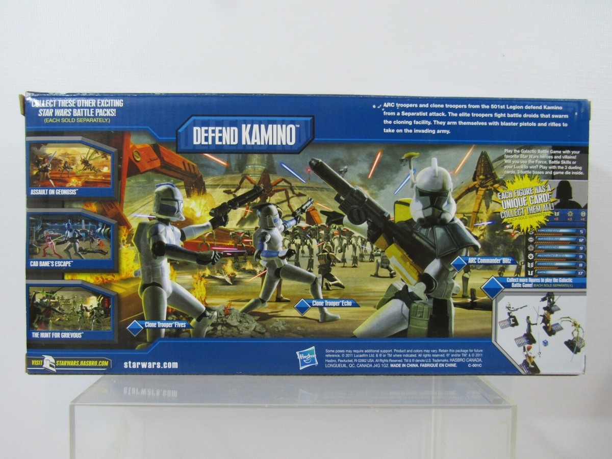 Star Wars Battle Packs Defend Kamino Hasbro 2011 (Pg24E)