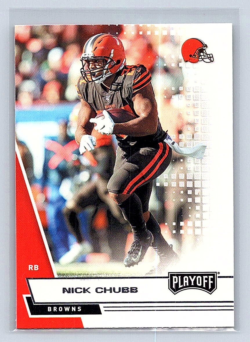 2020 Panini Playoff #41 Nick Chubb