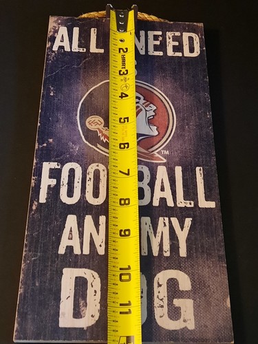 Fan Creations Wooden Sign FOOTBALL MY DOG Florida State Seminoles Football NCAA - Picture 8 of 9