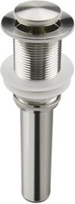 Bathroom Sink Drain Stopper Pop Up Drain Strainer Stainless Steel Brushed Nickel