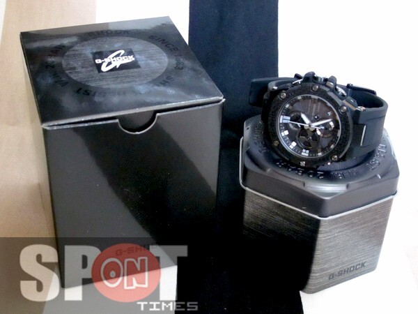 CASIO G-SHOCK 【GST-B100X-1AJF】　ケース付き CASIO G-SHOCK GST-B100X-1AJF Black Resin Tough Solar Analog