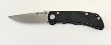 Spartan Blades Talos Linerlock Black G10 Folding CTS-XHP Drop Point Knife BL7BK